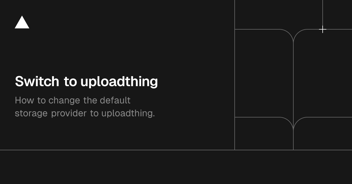 Upload Thing Switch to uploadthing